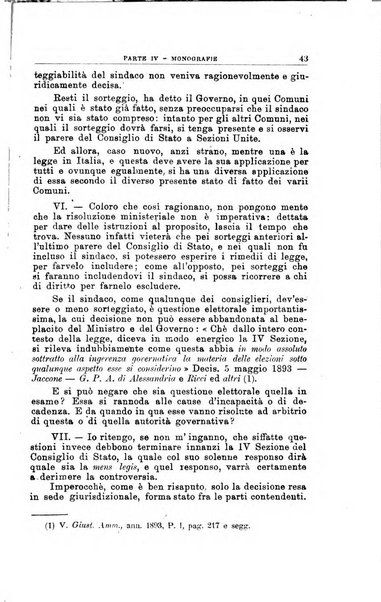 La giustizia amministrativa raccolta di decisioni e pareri del Consiglio di Stato, decisioni della Corte dei conti, sentenze della Cassazione di Roma, e decisioni delle Giunte provinciali amministrative