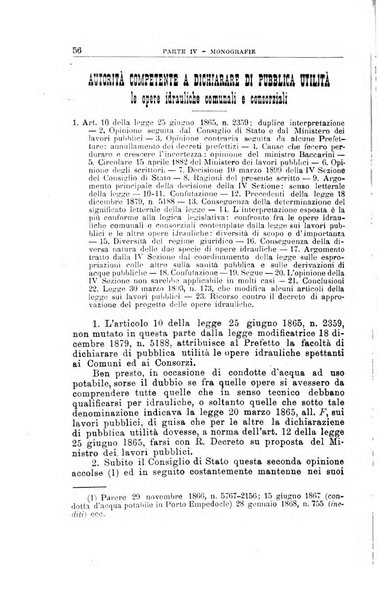 La giustizia amministrativa raccolta di decisioni e pareri del Consiglio di Stato, decisioni della Corte dei conti, sentenze della Cassazione di Roma, e decisioni delle Giunte provinciali amministrative