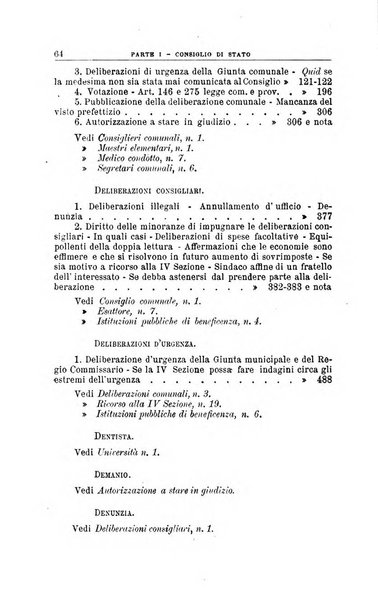 La giustizia amministrativa raccolta di decisioni e pareri del Consiglio di Stato, decisioni della Corte dei conti, sentenze della Cassazione di Roma, e decisioni delle Giunte provinciali amministrative