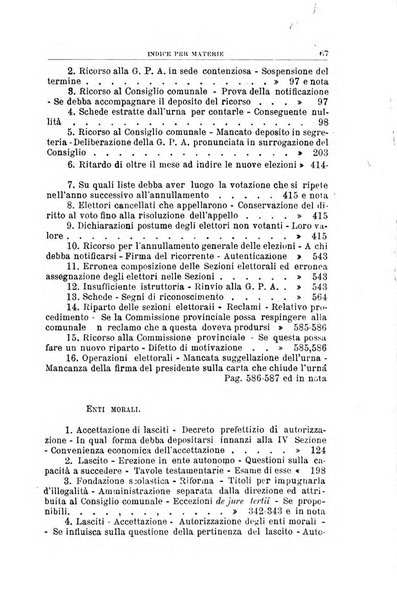 La giustizia amministrativa raccolta di decisioni e pareri del Consiglio di Stato, decisioni della Corte dei conti, sentenze della Cassazione di Roma, e decisioni delle Giunte provinciali amministrative