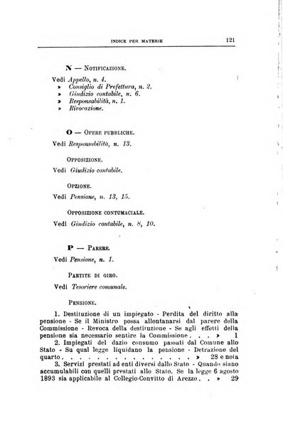 La giustizia amministrativa raccolta di decisioni e pareri del Consiglio di Stato, decisioni della Corte dei conti, sentenze della Cassazione di Roma, e decisioni delle Giunte provinciali amministrative