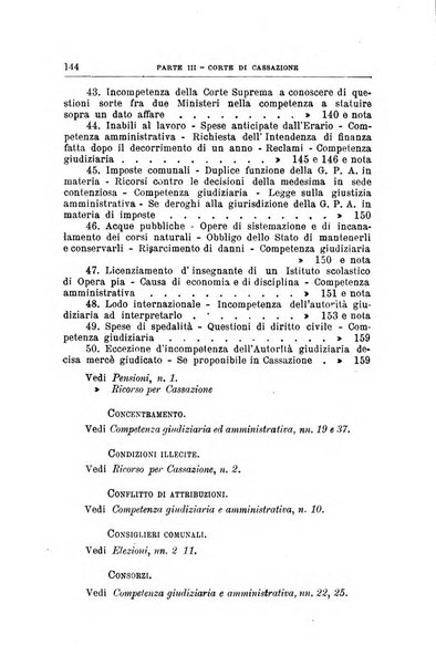 La giustizia amministrativa raccolta di decisioni e pareri del Consiglio di Stato, decisioni della Corte dei conti, sentenze della Cassazione di Roma, e decisioni delle Giunte provinciali amministrative