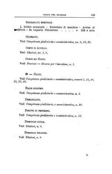 La giustizia amministrativa raccolta di decisioni e pareri del Consiglio di Stato, decisioni della Corte dei conti, sentenze della Cassazione di Roma, e decisioni delle Giunte provinciali amministrative