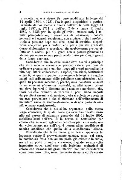 La giustizia amministrativa raccolta di decisioni e pareri del Consiglio di Stato, decisioni della Corte dei conti, sentenze della Cassazione di Roma, e decisioni delle Giunte provinciali amministrative