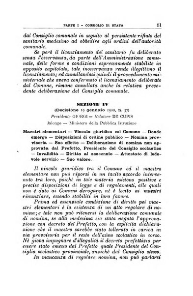 La giustizia amministrativa raccolta di decisioni e pareri del Consiglio di Stato, decisioni della Corte dei conti, sentenze della Cassazione di Roma, e decisioni delle Giunte provinciali amministrative