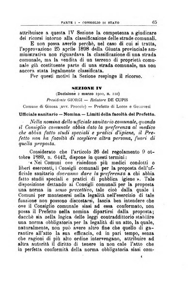 La giustizia amministrativa raccolta di decisioni e pareri del Consiglio di Stato, decisioni della Corte dei conti, sentenze della Cassazione di Roma, e decisioni delle Giunte provinciali amministrative