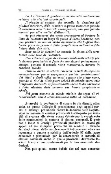 La giustizia amministrativa raccolta di decisioni e pareri del Consiglio di Stato, decisioni della Corte dei conti, sentenze della Cassazione di Roma, e decisioni delle Giunte provinciali amministrative