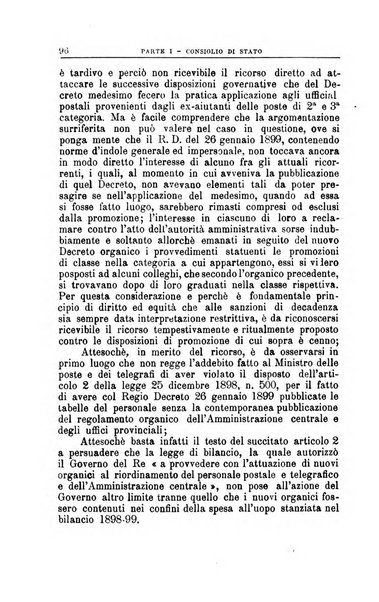 La giustizia amministrativa raccolta di decisioni e pareri del Consiglio di Stato, decisioni della Corte dei conti, sentenze della Cassazione di Roma, e decisioni delle Giunte provinciali amministrative