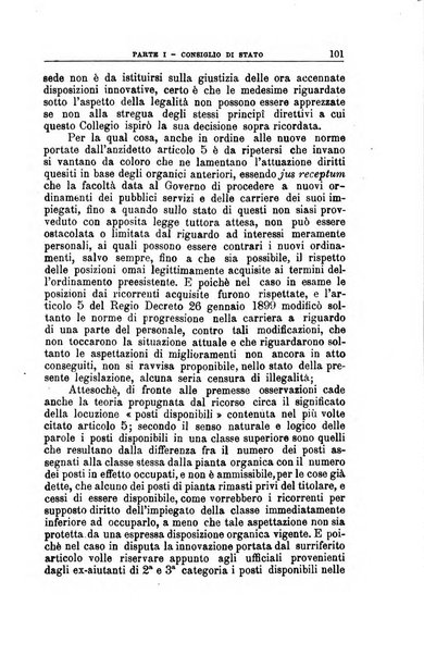 La giustizia amministrativa raccolta di decisioni e pareri del Consiglio di Stato, decisioni della Corte dei conti, sentenze della Cassazione di Roma, e decisioni delle Giunte provinciali amministrative