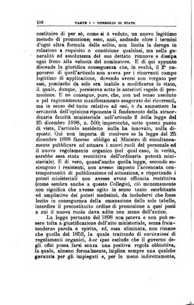 La giustizia amministrativa raccolta di decisioni e pareri del Consiglio di Stato, decisioni della Corte dei conti, sentenze della Cassazione di Roma, e decisioni delle Giunte provinciali amministrative