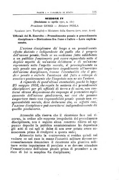 La giustizia amministrativa raccolta di decisioni e pareri del Consiglio di Stato, decisioni della Corte dei conti, sentenze della Cassazione di Roma, e decisioni delle Giunte provinciali amministrative