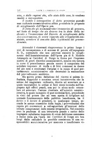 La giustizia amministrativa raccolta di decisioni e pareri del Consiglio di Stato, decisioni della Corte dei conti, sentenze della Cassazione di Roma, e decisioni delle Giunte provinciali amministrative