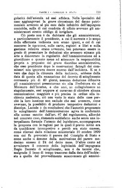 La giustizia amministrativa raccolta di decisioni e pareri del Consiglio di Stato, decisioni della Corte dei conti, sentenze della Cassazione di Roma, e decisioni delle Giunte provinciali amministrative