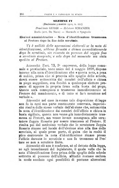 La giustizia amministrativa raccolta di decisioni e pareri del Consiglio di Stato, decisioni della Corte dei conti, sentenze della Cassazione di Roma, e decisioni delle Giunte provinciali amministrative