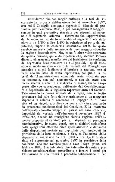 La giustizia amministrativa raccolta di decisioni e pareri del Consiglio di Stato, decisioni della Corte dei conti, sentenze della Cassazione di Roma, e decisioni delle Giunte provinciali amministrative