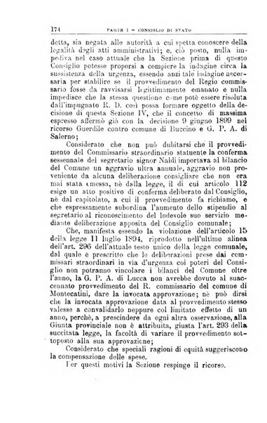 La giustizia amministrativa raccolta di decisioni e pareri del Consiglio di Stato, decisioni della Corte dei conti, sentenze della Cassazione di Roma, e decisioni delle Giunte provinciali amministrative