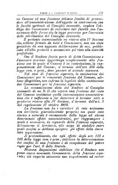 La giustizia amministrativa raccolta di decisioni e pareri del Consiglio di Stato, decisioni della Corte dei conti, sentenze della Cassazione di Roma, e decisioni delle Giunte provinciali amministrative