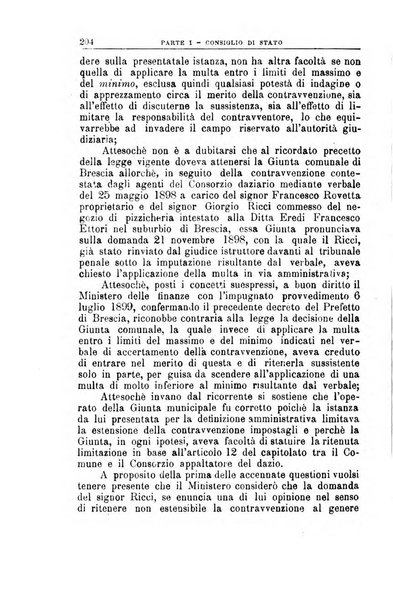 La giustizia amministrativa raccolta di decisioni e pareri del Consiglio di Stato, decisioni della Corte dei conti, sentenze della Cassazione di Roma, e decisioni delle Giunte provinciali amministrative