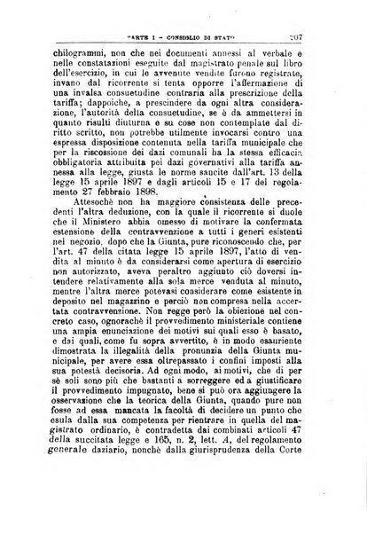 La giustizia amministrativa raccolta di decisioni e pareri del Consiglio di Stato, decisioni della Corte dei conti, sentenze della Cassazione di Roma, e decisioni delle Giunte provinciali amministrative