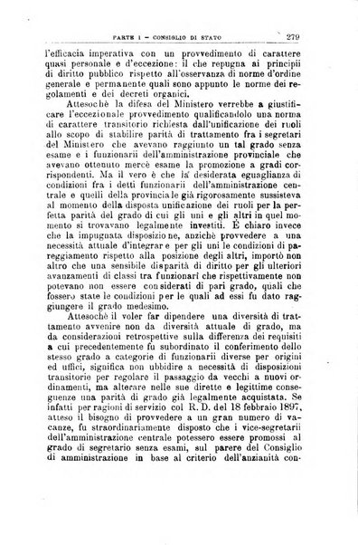 La giustizia amministrativa raccolta di decisioni e pareri del Consiglio di Stato, decisioni della Corte dei conti, sentenze della Cassazione di Roma, e decisioni delle Giunte provinciali amministrative