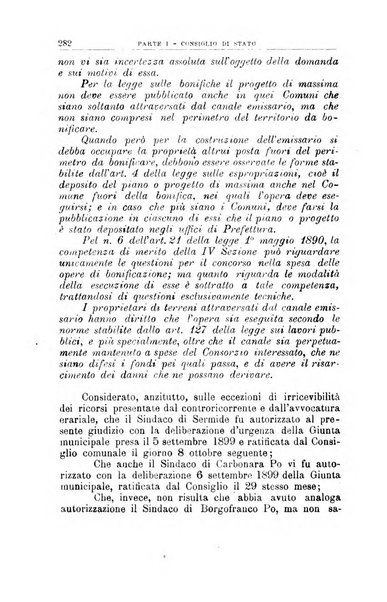 La giustizia amministrativa raccolta di decisioni e pareri del Consiglio di Stato, decisioni della Corte dei conti, sentenze della Cassazione di Roma, e decisioni delle Giunte provinciali amministrative