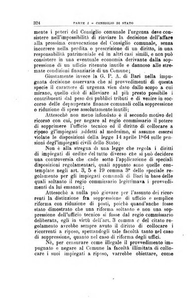 La giustizia amministrativa raccolta di decisioni e pareri del Consiglio di Stato, decisioni della Corte dei conti, sentenze della Cassazione di Roma, e decisioni delle Giunte provinciali amministrative