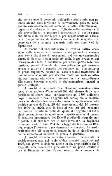 La giustizia amministrativa raccolta di decisioni e pareri del Consiglio di Stato, decisioni della Corte dei conti, sentenze della Cassazione di Roma, e decisioni delle Giunte provinciali amministrative