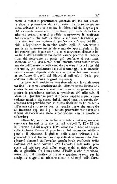 La giustizia amministrativa raccolta di decisioni e pareri del Consiglio di Stato, decisioni della Corte dei conti, sentenze della Cassazione di Roma, e decisioni delle Giunte provinciali amministrative