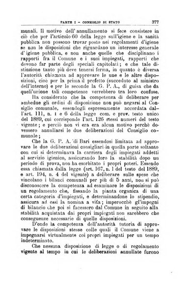 La giustizia amministrativa raccolta di decisioni e pareri del Consiglio di Stato, decisioni della Corte dei conti, sentenze della Cassazione di Roma, e decisioni delle Giunte provinciali amministrative