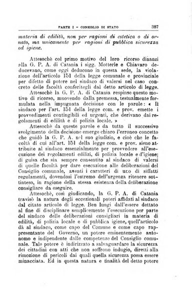 La giustizia amministrativa raccolta di decisioni e pareri del Consiglio di Stato, decisioni della Corte dei conti, sentenze della Cassazione di Roma, e decisioni delle Giunte provinciali amministrative