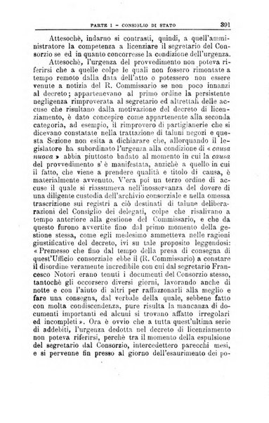 La giustizia amministrativa raccolta di decisioni e pareri del Consiglio di Stato, decisioni della Corte dei conti, sentenze della Cassazione di Roma, e decisioni delle Giunte provinciali amministrative