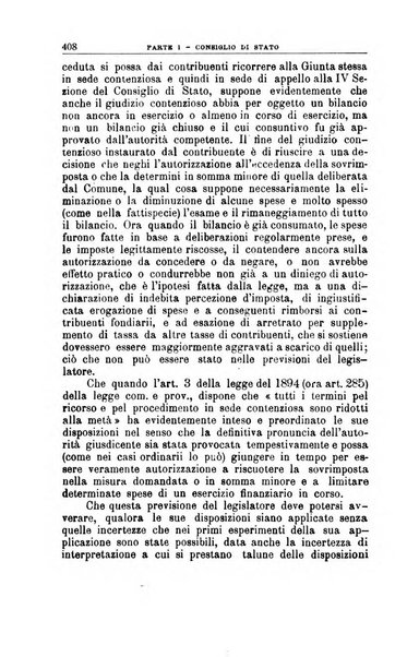 La giustizia amministrativa raccolta di decisioni e pareri del Consiglio di Stato, decisioni della Corte dei conti, sentenze della Cassazione di Roma, e decisioni delle Giunte provinciali amministrative