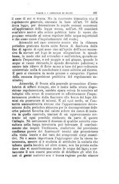 La giustizia amministrativa raccolta di decisioni e pareri del Consiglio di Stato, decisioni della Corte dei conti, sentenze della Cassazione di Roma, e decisioni delle Giunte provinciali amministrative