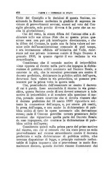 La giustizia amministrativa raccolta di decisioni e pareri del Consiglio di Stato, decisioni della Corte dei conti, sentenze della Cassazione di Roma, e decisioni delle Giunte provinciali amministrative