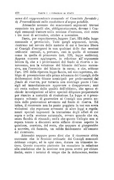 La giustizia amministrativa raccolta di decisioni e pareri del Consiglio di Stato, decisioni della Corte dei conti, sentenze della Cassazione di Roma, e decisioni delle Giunte provinciali amministrative