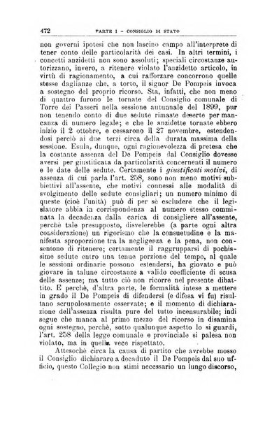 La giustizia amministrativa raccolta di decisioni e pareri del Consiglio di Stato, decisioni della Corte dei conti, sentenze della Cassazione di Roma, e decisioni delle Giunte provinciali amministrative