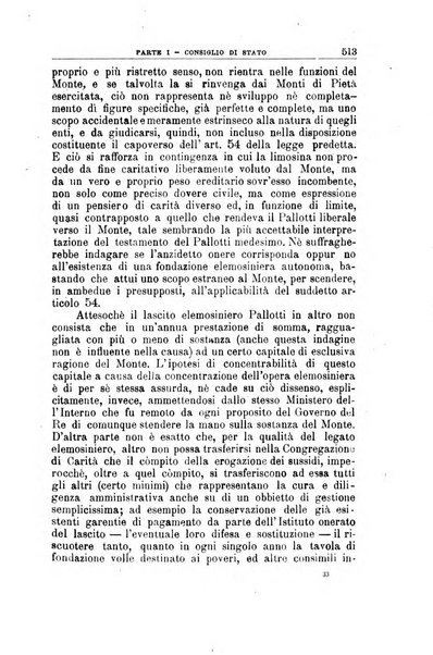 La giustizia amministrativa raccolta di decisioni e pareri del Consiglio di Stato, decisioni della Corte dei conti, sentenze della Cassazione di Roma, e decisioni delle Giunte provinciali amministrative