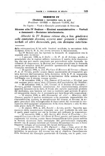 La giustizia amministrativa raccolta di decisioni e pareri del Consiglio di Stato, decisioni della Corte dei conti, sentenze della Cassazione di Roma, e decisioni delle Giunte provinciali amministrative