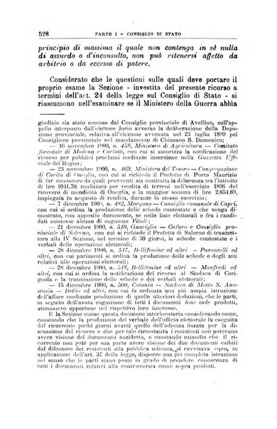 La giustizia amministrativa raccolta di decisioni e pareri del Consiglio di Stato, decisioni della Corte dei conti, sentenze della Cassazione di Roma, e decisioni delle Giunte provinciali amministrative