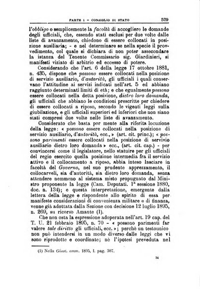 La giustizia amministrativa raccolta di decisioni e pareri del Consiglio di Stato, decisioni della Corte dei conti, sentenze della Cassazione di Roma, e decisioni delle Giunte provinciali amministrative