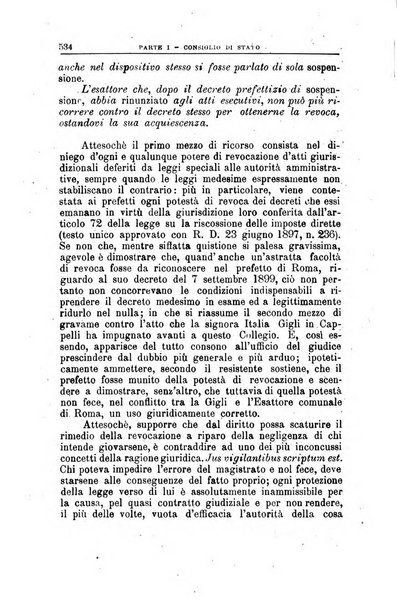 La giustizia amministrativa raccolta di decisioni e pareri del Consiglio di Stato, decisioni della Corte dei conti, sentenze della Cassazione di Roma, e decisioni delle Giunte provinciali amministrative