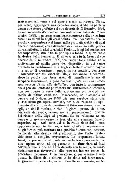 La giustizia amministrativa raccolta di decisioni e pareri del Consiglio di Stato, decisioni della Corte dei conti, sentenze della Cassazione di Roma, e decisioni delle Giunte provinciali amministrative