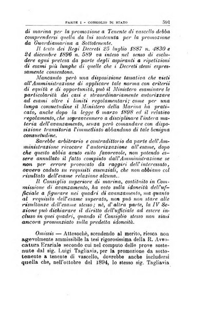 La giustizia amministrativa raccolta di decisioni e pareri del Consiglio di Stato, decisioni della Corte dei conti, sentenze della Cassazione di Roma, e decisioni delle Giunte provinciali amministrative