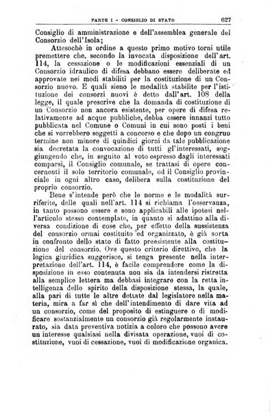 La giustizia amministrativa raccolta di decisioni e pareri del Consiglio di Stato, decisioni della Corte dei conti, sentenze della Cassazione di Roma, e decisioni delle Giunte provinciali amministrative