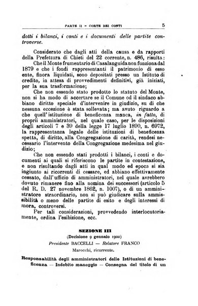 La giustizia amministrativa raccolta di decisioni e pareri del Consiglio di Stato, decisioni della Corte dei conti, sentenze della Cassazione di Roma, e decisioni delle Giunte provinciali amministrative