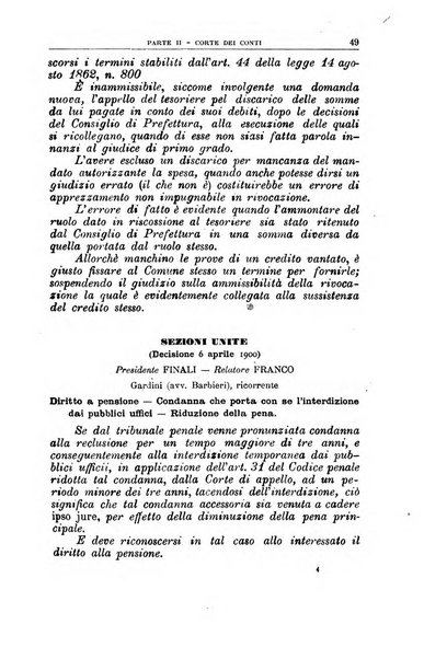 La giustizia amministrativa raccolta di decisioni e pareri del Consiglio di Stato, decisioni della Corte dei conti, sentenze della Cassazione di Roma, e decisioni delle Giunte provinciali amministrative