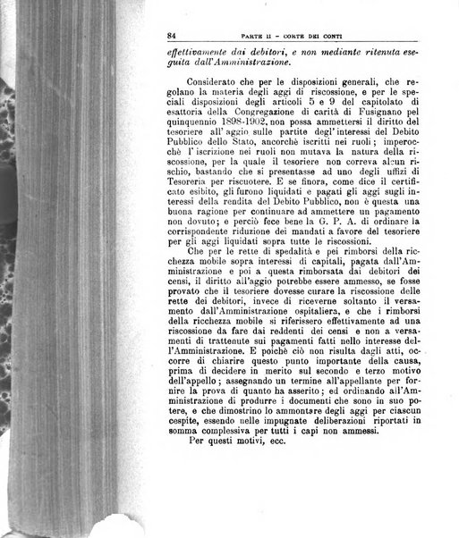 La giustizia amministrativa raccolta di decisioni e pareri del Consiglio di Stato, decisioni della Corte dei conti, sentenze della Cassazione di Roma, e decisioni delle Giunte provinciali amministrative