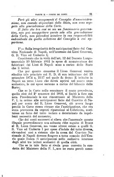 La giustizia amministrativa raccolta di decisioni e pareri del Consiglio di Stato, decisioni della Corte dei conti, sentenze della Cassazione di Roma, e decisioni delle Giunte provinciali amministrative