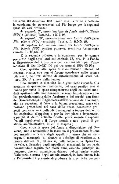 La giustizia amministrativa raccolta di decisioni e pareri del Consiglio di Stato, decisioni della Corte dei conti, sentenze della Cassazione di Roma, e decisioni delle Giunte provinciali amministrative