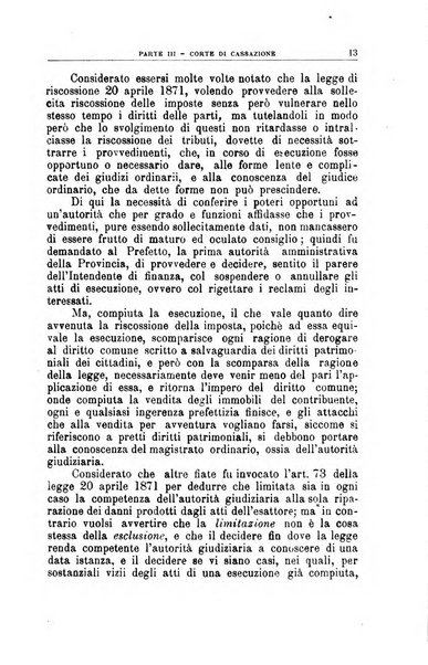 La giustizia amministrativa raccolta di decisioni e pareri del Consiglio di Stato, decisioni della Corte dei conti, sentenze della Cassazione di Roma, e decisioni delle Giunte provinciali amministrative